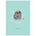 превью Тетрадь 80л., А5, клетка на гребне MESHU «Cat Book», двойная обложка, матовая ламинация, выб. лак