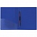 превью Папка с металлическим скоросшивателем и внутренним карманом BRAUBERG «Contract», синяя, до 100 л., 0.7 мм