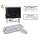 Штамп самонаборный NEW Printer С40-Set-F 6/4стр+рам.23×59мм 2кассы кор. черн