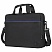превью Сумка портфель BRAUBERG PRACTICAL с отделением для ноутбука 15.6", Blue line, черная, 29×40х7 см