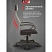 превью Кресло для руководителя Easy Chair 655 TTW серое/чёрное (ткань/сетка/экокожа, пластик)
