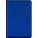 Телефонная книга А7, 64л., кожзам, BG «Winner. Bright blue», с вырубкой
