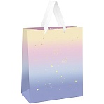 Пакет подарочный 11×14×6.5см MESHU «Universe», фольга, матовая ламинация
