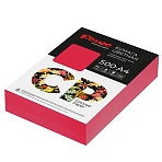 Бумага цветная Комус CP (А4.80г, кораллово-красный интен. CO44) 500л