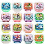 Слайм МИКС, 50 г, АССОРТИ, 8 видов, JOLLY JOT (ДЖОЛЛИ ДЖОТ)