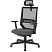 превью Кресло для руководителя Easy Chair 663 TC-H чёрное (сетка/ткань, пластик)