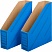 превью Вертикальный накопитель Attache картонный синий ширина 75 мм (2 штуки  в упаковке)