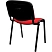 превью Стул офисный Easy Chair Изо/Iso красный (ткань, металл) (550721)