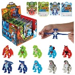 Фигурка-тянучка антистресс «MONSTER FLEX MINI DINO и AQUA» 7 см, ассорти 10 видов, блистер