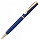 Ручка подарочная шариковая PIERRE CARDIN (Пьер Карден) «Eco», корпус синий, латунь, золотистые детали, синяя, PC0871BP