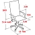 превью Кресло для руководителя Комус Мебель (Easy Chair) Easy Chair 555 чёрное (экокожа, металл хромированный)