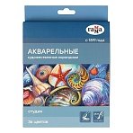 Карандаши акварельные художественные Гамма «Студия», 36цв., заточен., картон. упаковка