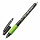 Ручка стираемая гелевая с грипом BIC «Gelocity Illusion», ЧЕРНАЯ, корпус черный, линия 0.3 мм