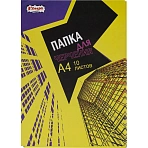 Папка для черчения №1 School Urban Yellow А4 10 листов