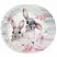 превью Тарелка одноразовая Кролики (пастель), 6 шт/уп, d=180 мм, 305989
