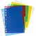 превью Разделитель листов Attache А5 пластиковый 5 листов цветной (210х148 мм)