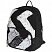 превью Рюкзак Berlingo Light «Black White» 39.5×28×16см, 2 отделения, 3 кармана, уплотненная спинка