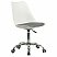 превью Кресло стул BRABIX «Eames MG-310 CH», хром, пластик белый, ткань серая