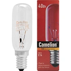 Лампа накаливания Camelion 40 Вт E14 трубчатая прозрачная 2700 K теплый белый свет