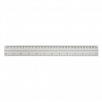 Линейка металлическая Attache Line (30см)