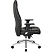 превью Кресло для руководителя Комус Мебель (Easy Chair) 599 чёрное (экокожа, алюминий)