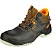 превью Ботинки рабочие Мистраль Ultra ПУ-ТПУ из натуральной кожи с композитным подноском черные (размер 44)