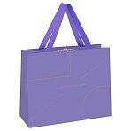 Пакет подарочный 32×26×12см MESHU «Monocolor. Lavender», отд. фольгой, матовая ламинация