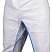 превью Комбинезон одноразовый с капюшоном Lakeland MicroMAX NS CoolSuit белый/синий 45-55 г/кв.м (размер 46-50, М, EMNC428)