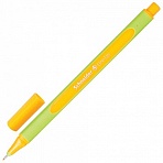 Ручка капиллярная SCHNEIDER (Германия) «Line-Up», НЕОНОВО-ОРАНЖЕВАЯ, трехгранная, линия письма 0.4 мм