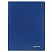 превью Папка 40 вкладышей BRAUBERG "Office", синяя, 0,6 мм