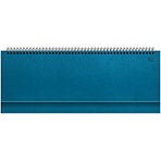 Планинг недатированный, 56л., 330×130мм, BG, кожзам «Winner. Dark teal», бирюзовый