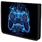 Папка для тетрадей BRAUBERG KIDS А5, 1 отделение, пластик, молния вокруг, «Digital gamepad»