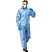 превью Комбинезон одноразовый с капюшоном Lakeland SafeGard 76 синий 45 г/кв.м (размер 60-62, XХXL, ESB428)