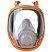 превью Маска полнолицевая Jeta Safety 5950, силикон, ударопрочный поликарбонат, защитная пленка, без фильтров, размер М