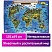 превью Карта мира «Животный и растительный мир» 101×69 сминтерактивнаяв тубусеЮНЛАНДИЯ112373