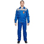 Костюм летний муж л10-КБР вас/сер/оранж (р.56-58) 158-164 (серия л)