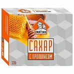 Сахар кусковой с экстрактом прополиса330 г