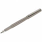 Ручка перьевая Delucci «Mistico», черная, 0.8мм, корпус оружейный металл, подар. уп. 