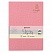 превью Тетрадь 60 л. в клетку обложка кожзам под рогожку, сшивка, B5 (179×250мм), РОЗОВЫЙ, BRAUBERG HARMONY