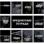 Тетрадь предметная набор №1 School/Комус Класс Панк 48л А5 10 предметов
