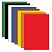 превью Картон цветной А4 немелованный, 8 листов 8 цветов, в пакете, ПИФАГОР, 200×283 мм