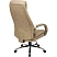 превью Кресло для руководителя Easy Chair 572 бежевое (экокожа, металл хромированный)
