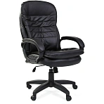 Кресло руководителя Easy Chair 515 TPU черное (экокожа/пластик)