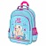 превью Рюкзак ПИФАГОР SCHOOL, 1 отделение, 3 кармана, «Pretty bunny», 38×28×14 см