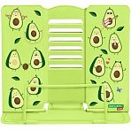 Подставка для книг и учебников BRAUBERG KIDS «Avocado»регулируемый угол наклонаметалл238052