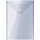 Папка-конверт на кнопке OfficeSpace, А6 (105×148мм), 150мкм, прозрачная