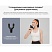 превью Массажный пистолет XIAOMI Massage Gun Mini, перкуссионный, 3 режима, 3 насадки, до 2500 об/мин, синий