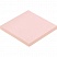 превью Стикеры Z-сложения Attache 76×76 мм пастельные розовые для диспенсера (1 блок, 100 листов)