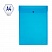 превью Папка-конверт на кнопке Berlingo, А4, 180мкм, вертикальная, синяя