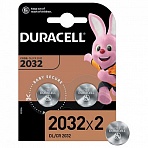 Батарейки Duracell таблетка CR2032 (2 штуки в упаковке)